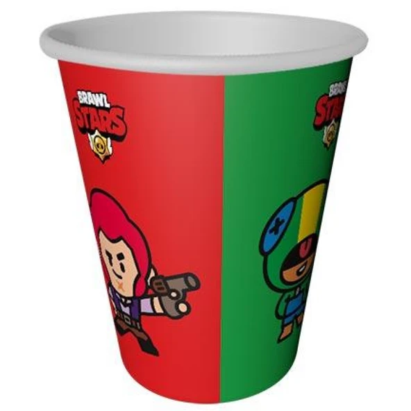 Brawl Star Bardak 180/200cc 8'lı ürün görseli 1