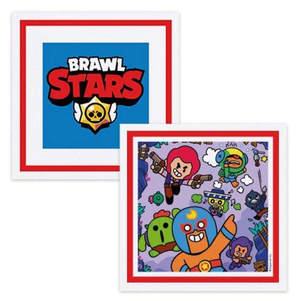 Brawl Star Peçete 16'lı ürün görseli 1