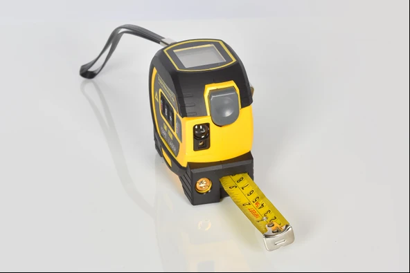 ibey lazer metre + şerit metre 2 si 1 arada 40m/lazer 5m şerit ürün görseli 1