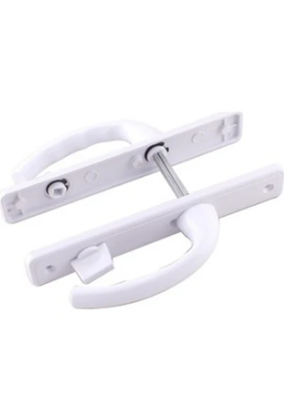POŞETLİ BANYO-WC - KİLİTLİ BEYAZ PVC KAPI KOLU (5224) ürün görseli 1