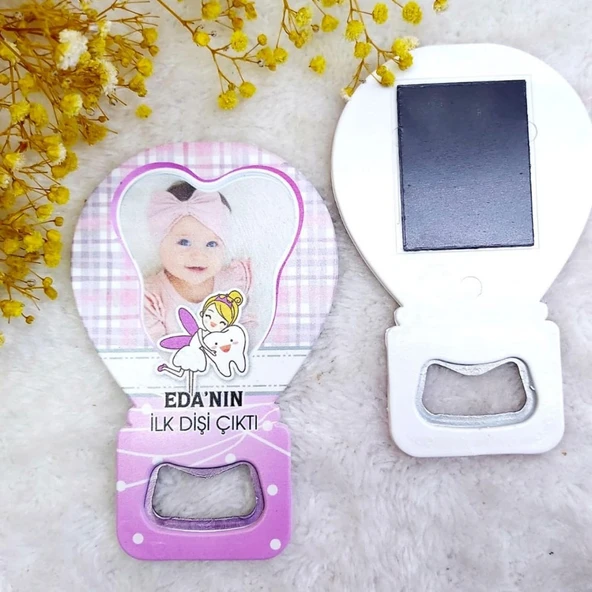 Diş Buğdayı Açacak Magnet Kız Resimli Hdbl16(15 Adet) ürün görseli 1