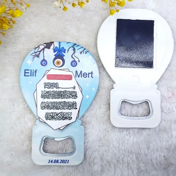 Dualı Bebek Mevlüdü Hediyelik Magnetler Balon Açacak Hdbl37(30 Adet) ürün görseli 1