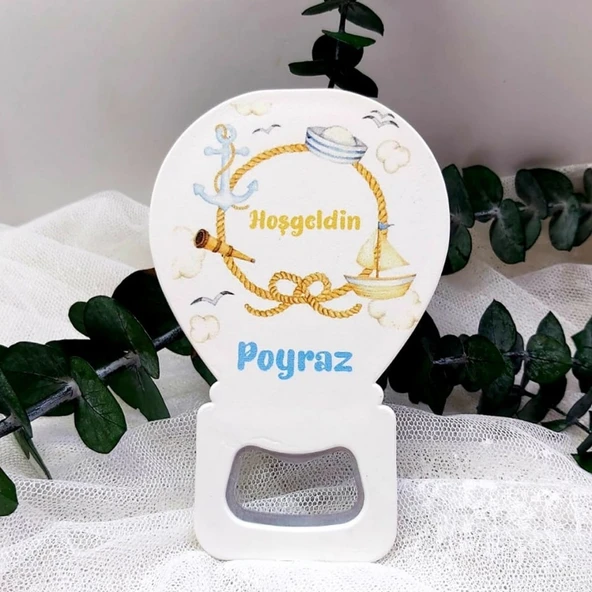 Denizci Yenidoğan Bebek Magnet Açacak(30 Adet) ürün görseli 1