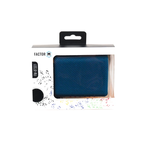 Factor M BTS01 Taşınabilir Bluetooth Hoparlör Mavi - Resim 8