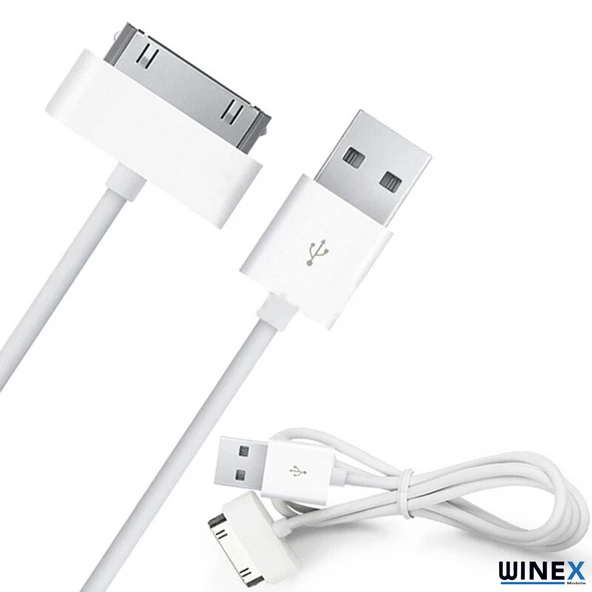 Winex İphone 3 / 4 / 4S Data ve Şarj Kablosu - Resim 3