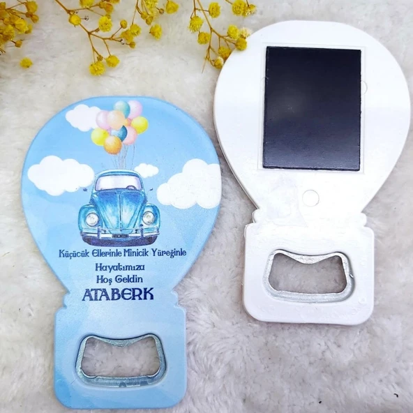 Erkek Bebek Magnetler Balon Açacak Hdbl23(30 Adet) ürün görseli 1