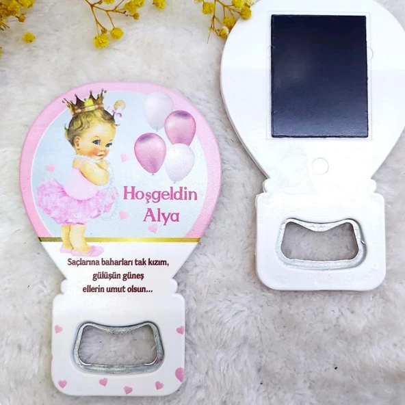 Prenses Bebek Magnetler Balon Açacak Hdbl27(30 Adet) ürün görseli 1