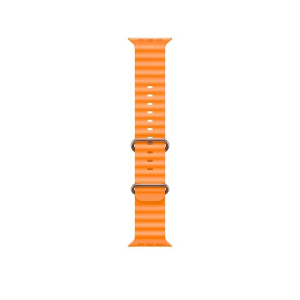 Winex 42-44mm Yeni Nesil Apple Uyumlu Akıllı Saat Kordonu Turuncu ürün görseli 1