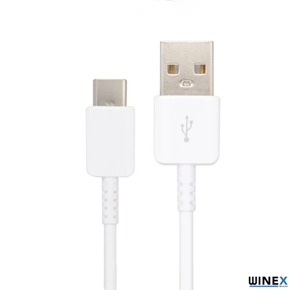 Winex DG970BBE UsbA to Type-C Data ve Şarj Kablosu Beyaz - Resim 5