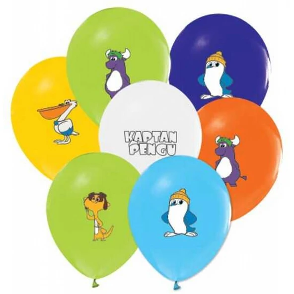 Balon Kaptan Pengu 25'li ürün görseli 1