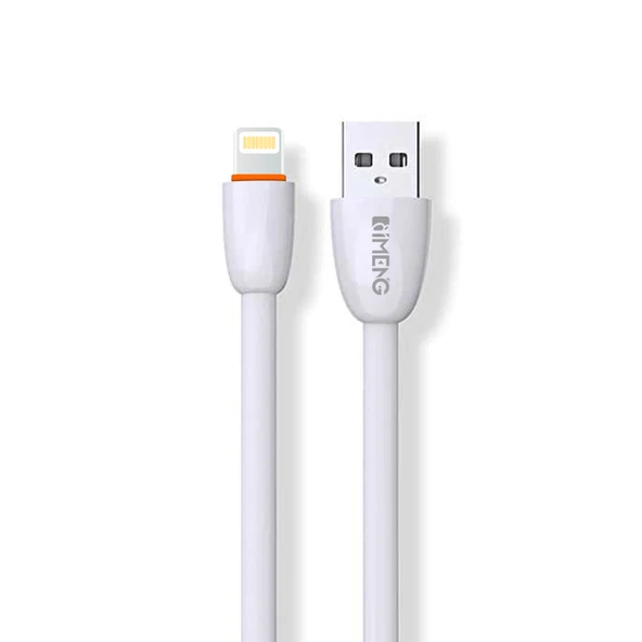 İmeng 3.1A UsbA to Lightning Data ve Hızlı Şarj Kablosu ML109 Beyaz ürün görseli 1