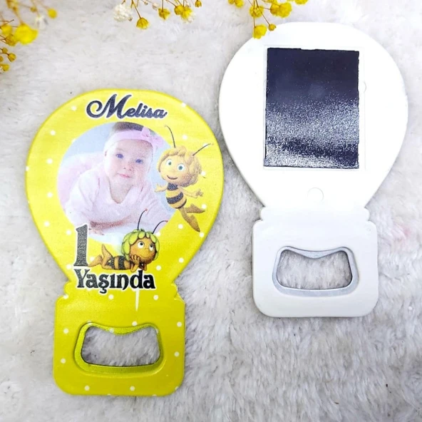 Arı Maya Doğum Günü Magnet Açacak Hdbl44(30 Adet) ürün görseli 1