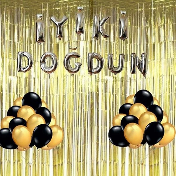 Yetişkin Doğum Günü Süsleme Seti ürün görseli 1