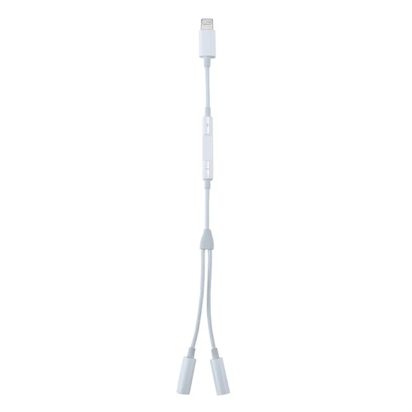 Winex 2in1 Lightning to Double 3.5mm Çıkışlı Jack Adaptör GL026MH ürün görseli 1