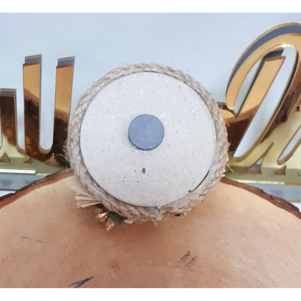 Kız Bebek Magnet Hasır Tabla Magnet(30 Adet) - Resim 2