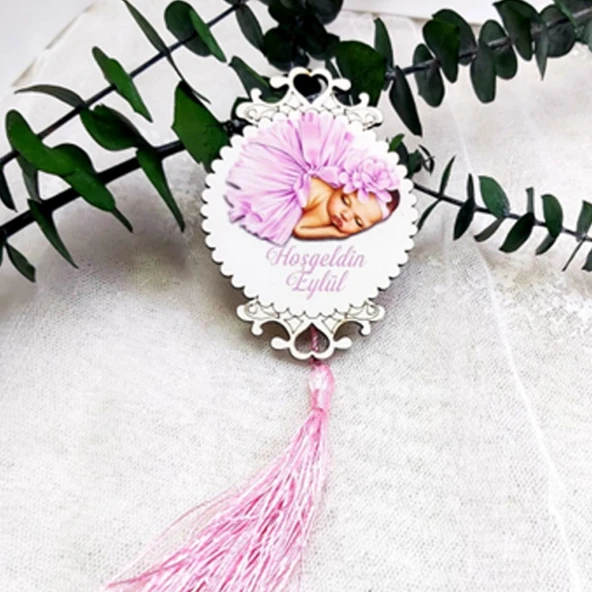 Elbiseli Bebek Ahşap Bebek Şekeri Magnet(30 Adet) ürün görseli 1