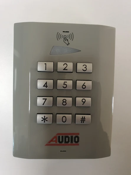 AUDIO KGP KARTLI GEÇİŞLİ TUŞ TAKIMLI KAPI GİRİŞ PANELİ (999 HAFIZA) ürün görseli 1