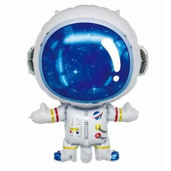 Astronot Şekilli Folyo Balon 60×52 cm ürün görseli 1