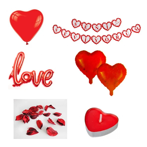 14 Şubat Sevgililer Günü Set Love ürün görseli 1