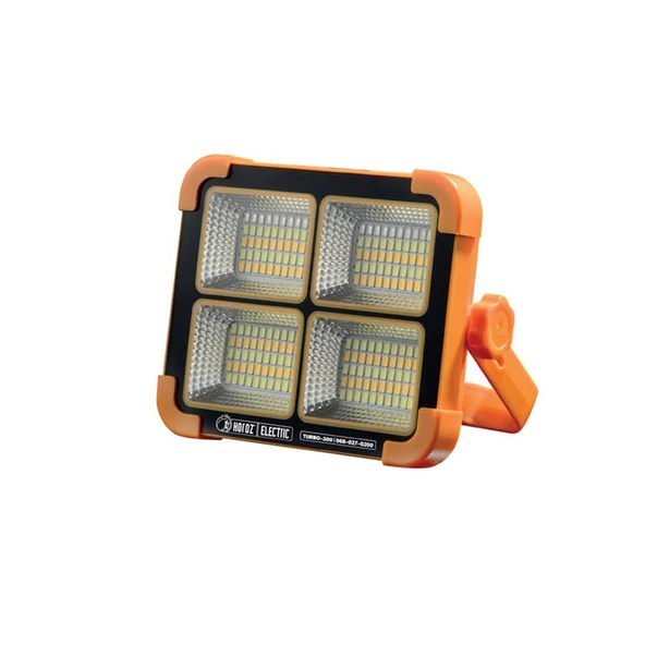 HOROZ TURBO 200W TAŞINABİLİR LED SOLAR PROJEKTÖR ürün görseli 1