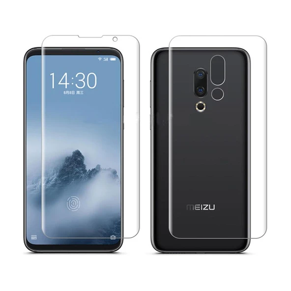 Meizu 17 Pro Ön-Arka Darbe Emici HD Ekran Koruyucu Kaplama ürün görseli 1