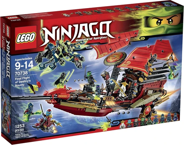 LEGO Ninjago 70738 Destiny's Bounty'nin Son Uçuşu ürün görseli 1