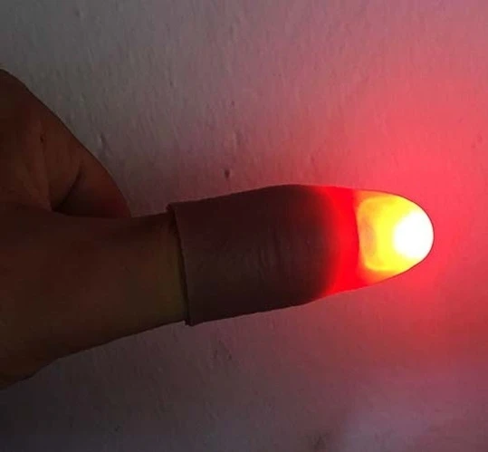 Led Işıklı Sihirli Parmak Işıklı Parmak Şaka Parmak (5224) ürün görseli 1