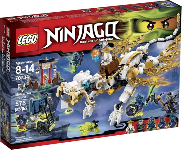 LEGO 70734 Ninjago Usta Ejderha Wu ürün görseli 1