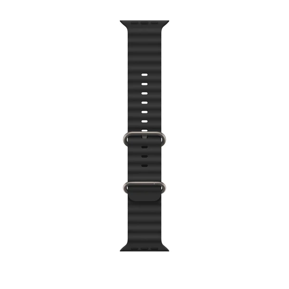 Winex 42-49mm Yeni Nesil Apple Uyumlu Akıllı Saat Kordonu Silikon Siyah ürün görseli 1