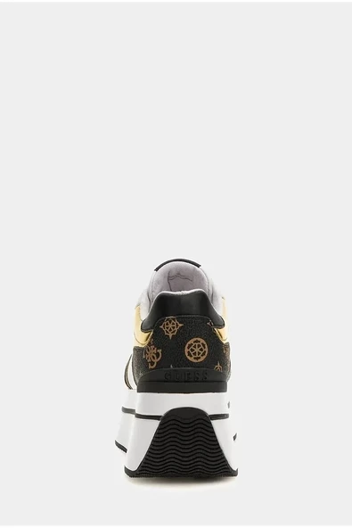 Guess Camri Kadın Sneaker FL7CMRFAL12-WHIBR - Resim 3