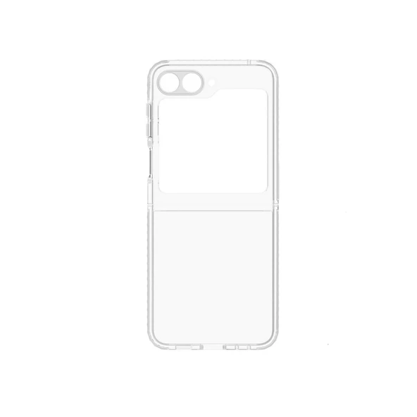 Samsung Galaxy Z Flip 5 Dinamik Tasarım Şeffaf Kılıf (Samsung Türkiye Garantili) ürün görseli 1