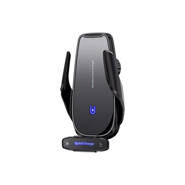 Winex Q9 15W Sensörlü Araç İçi Kablosuz Hızlı Şarj Aleti ve Telefon Tutucu ürün görseli 1