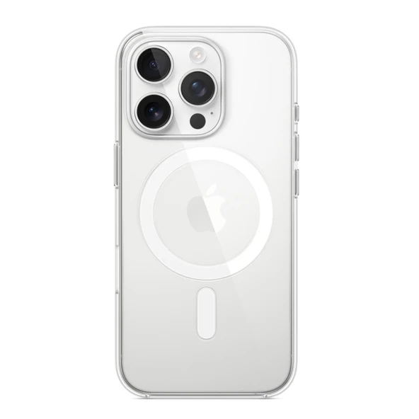 ScHitec İphone 16 Pro Magsafe Özellikli Şeffaf Kılıf ürün görseli 1