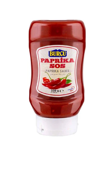 Burcu Paprika Sos 330 gr x 3 Adet - Resim 2