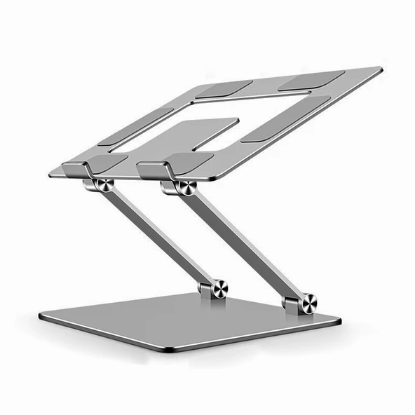 Winex Metal Ayarlanabilir Laptop, Tablet, Macbook, Matebook Yükseltici Katlanabilir Stand Tutucu Uzay Grisi ürün görseli 1