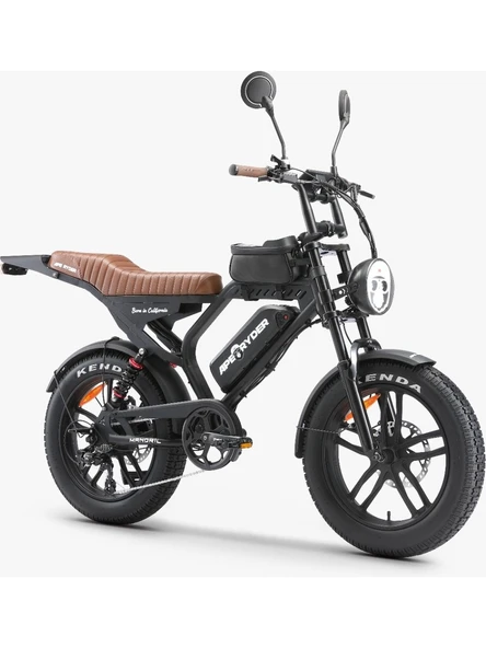Ape Ryder Mandrill 1000 W Siyah Elektrikli Bisiklet ürün görseli 1