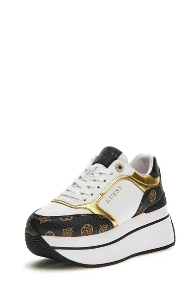 Guess Camri Kadın Sneaker FL7CMRFAL12-WHIBR - Resim 2