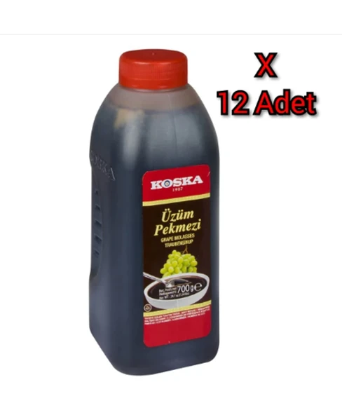 KOSKA ÜZÜM PEKMEZİ 700 GR X 12 ADET ürün görseli 1