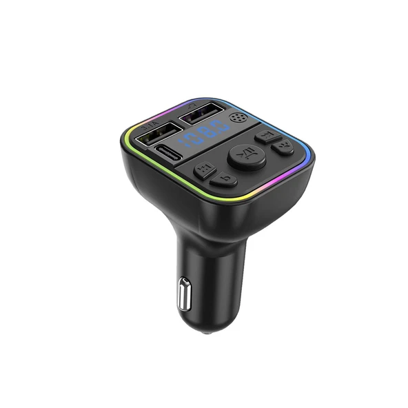 Winex G39 Fm Handsfree Bluetooth Modülatör MP3 Player Type-C Çıkışlı Araç Şarj Aleti ürün görseli 1