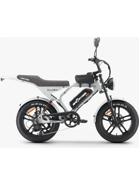 Ape Ryder Mandrill 1000 W Gri Elektrikli Bisiklet - Resim 2