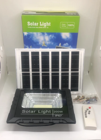 LEBRON Tawitec T-8004 Solar projektör 200 Watt ürün görseli 1