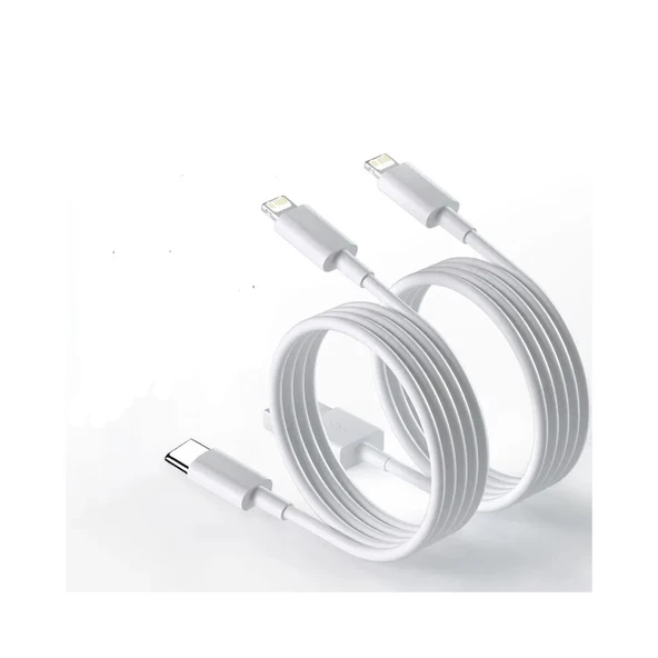 Winex 5 Adet 3A 35W Type-C to Lightning Hızlı Data ve Şarj Kablosu 1m Beyaz ürün görseli 1