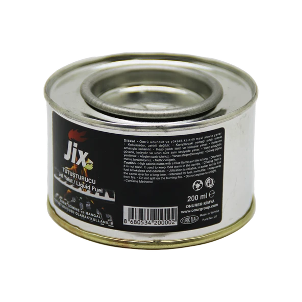 JİX TUTUŞTURUCU 200ML TENEKE JEL YAKIT (5224) ürün görseli 1