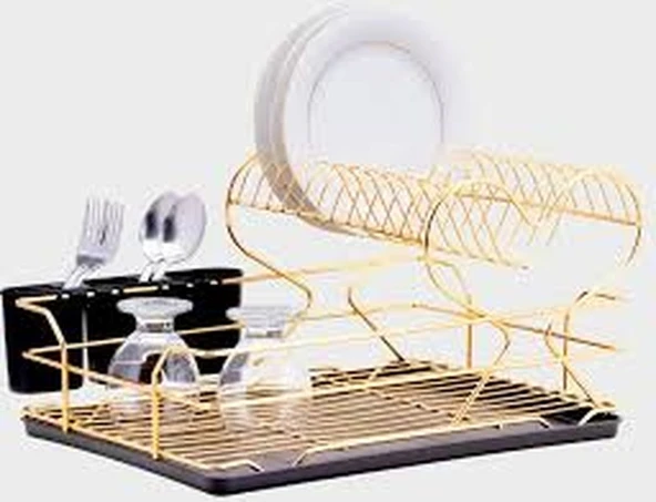 GOLD KALPLİ TABAKLIK 2 KATLI (5224) ürün görseli 1
