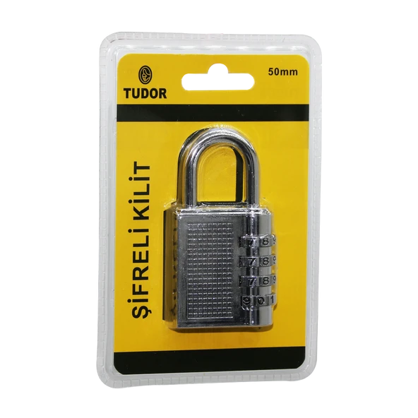 50MM EXTRA ŞİFRELİ ASMA KİLİT (5224) ürün görseli 1
