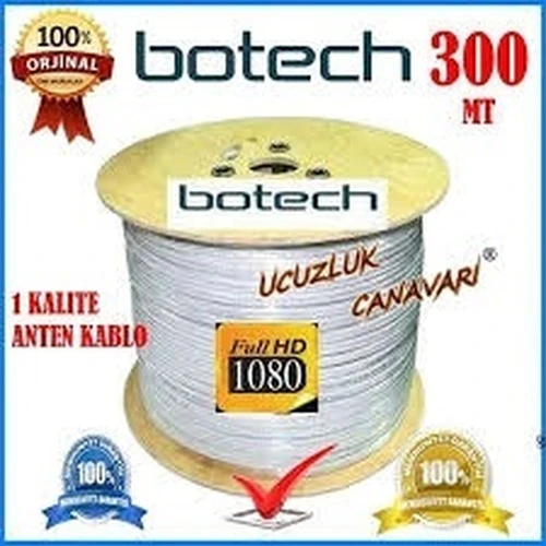 300MT KOAKSİYEL UYDU ANTEN KABLO RG 6/U4L (5224) ürün görseli 1