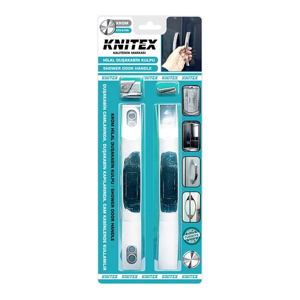 PLASTİK KROM KAPLAMA DUŞAKABİN KOLU 10MM (5224) ürün görseli 1