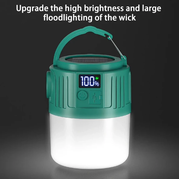 Solar Led Kamp Lambası (5224) - Resim 2