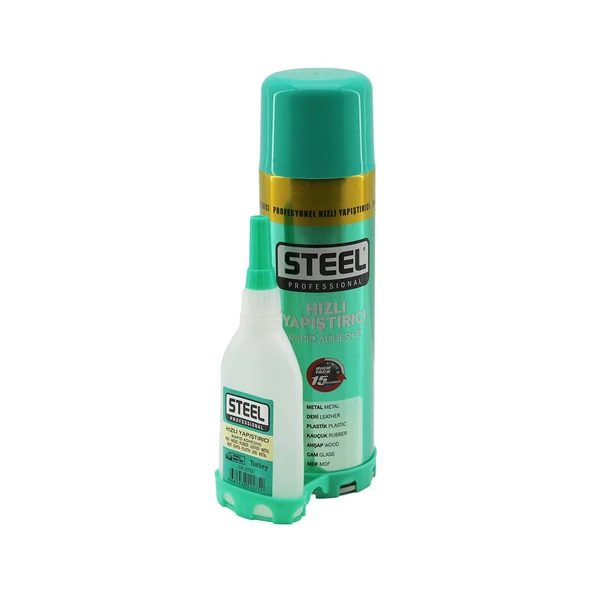 STEEL CK-2769  500ML+ 100GR  HIZLI YAPIŞTIRICI (5224) ürün görseli 1