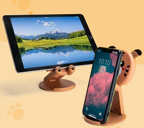 Hayvan Figürlü Masaüstü Telefon Standı 5 Model (5224) - Resim 5